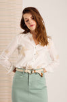 Wearable Stories Danae Blouse embroidered flowers