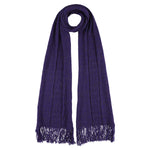 Hampton Bays - absorb scarf purple rain
