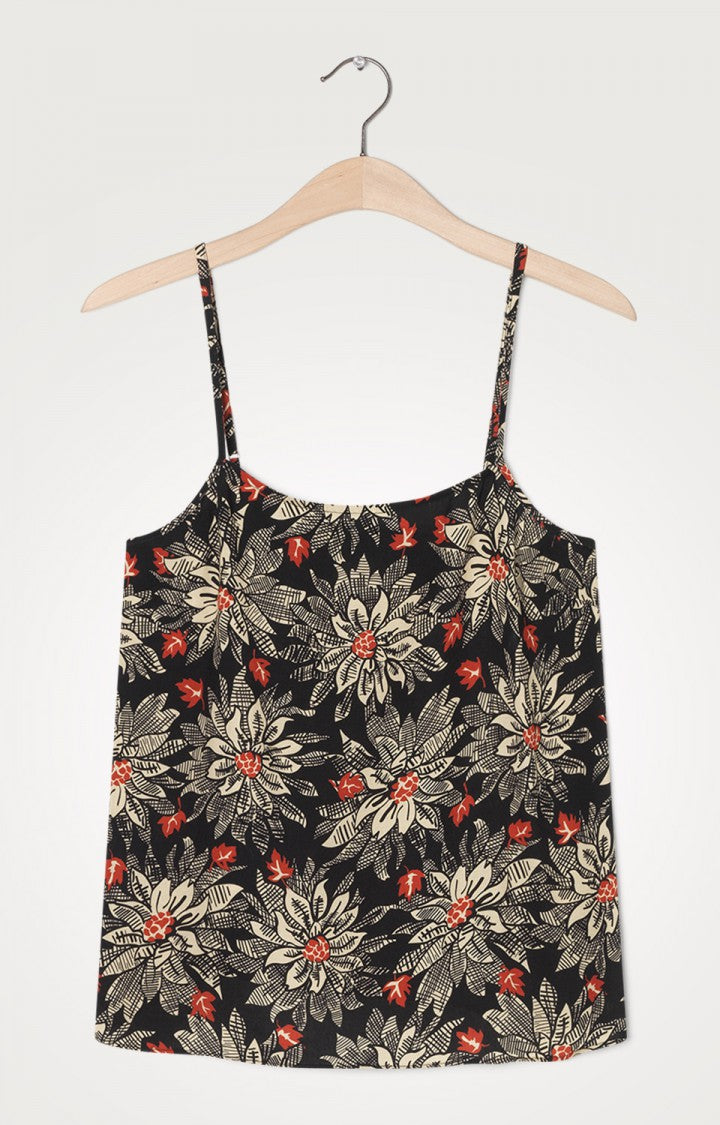 American Vintage - women's belabay top flower print