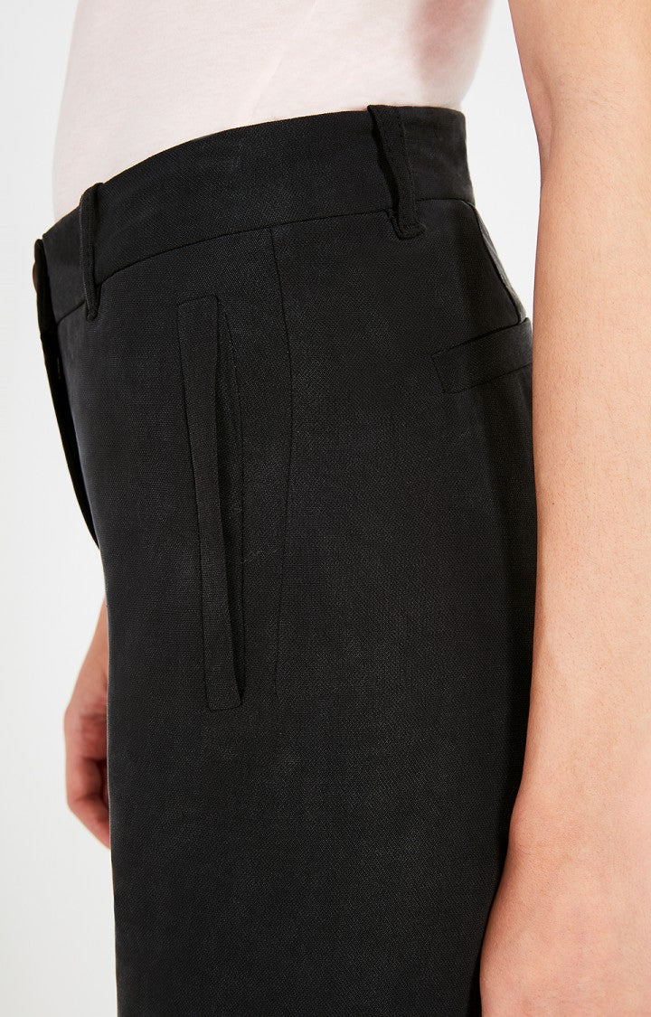 American Vintage - women's trousers babarum black vintage