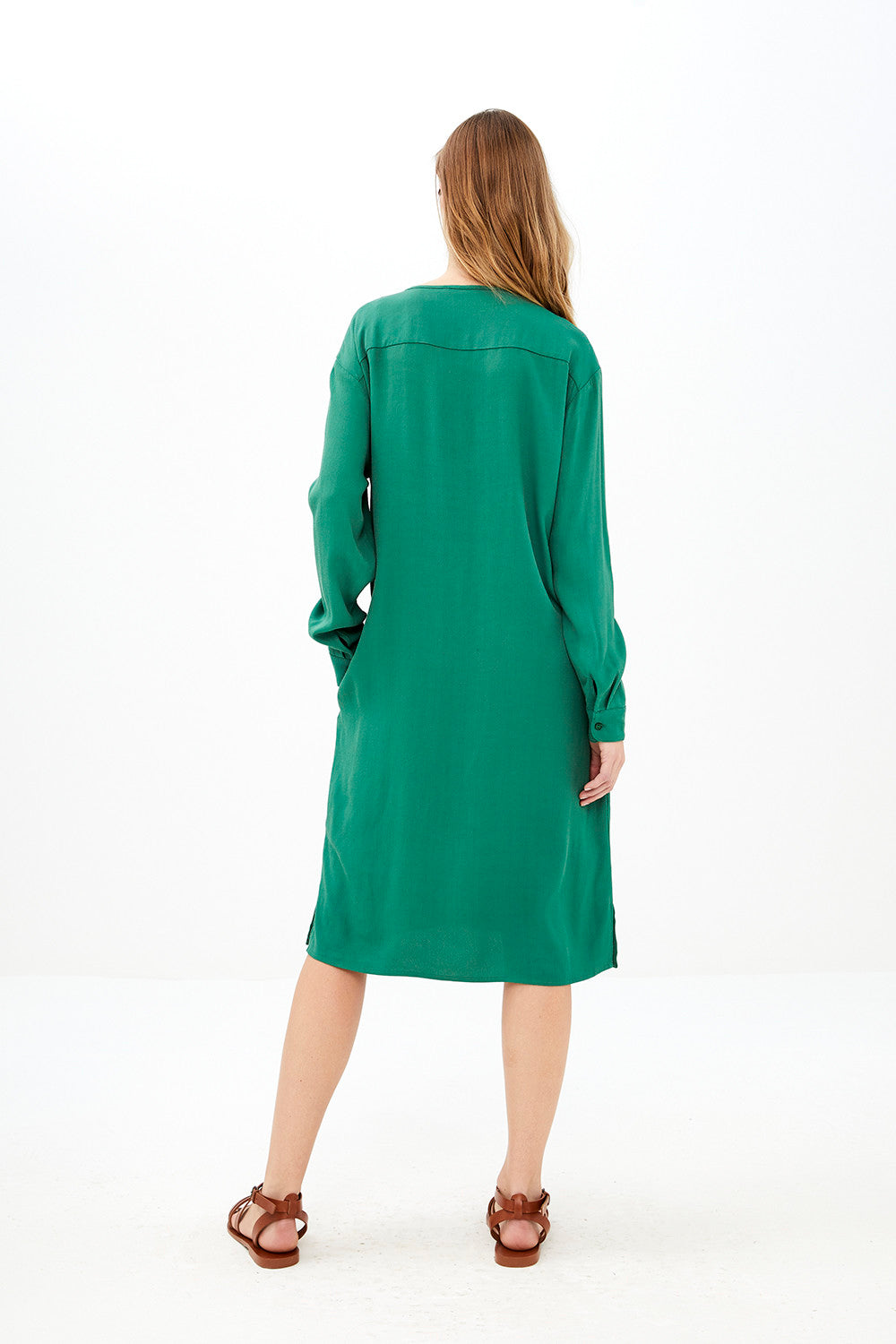 By-Bar - bella twill agave green dress