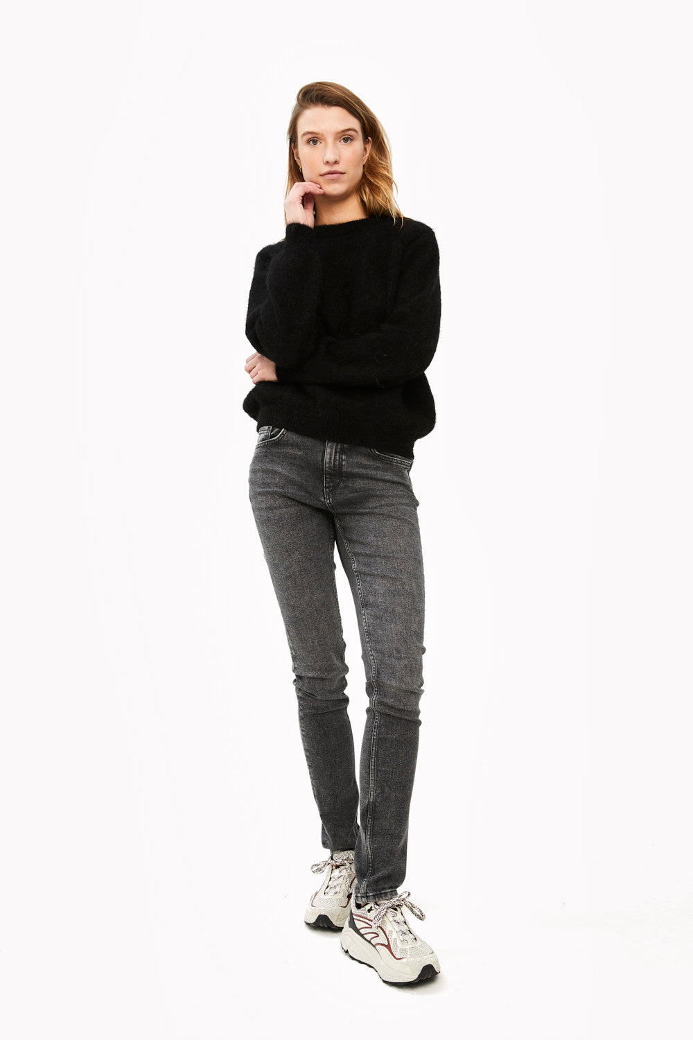 By-Bar - lana organic black pullover