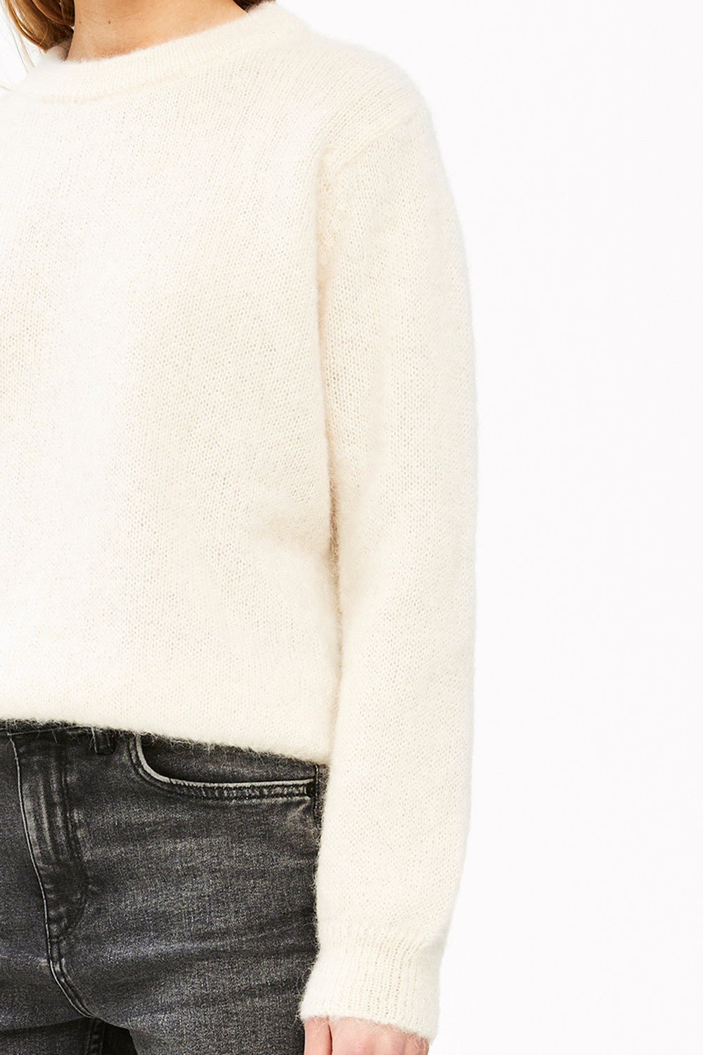 By-Bar - lana organic pullover - off white