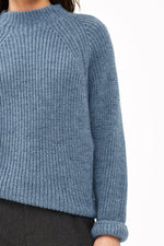 By-Bar - nina susi steel blue pullover