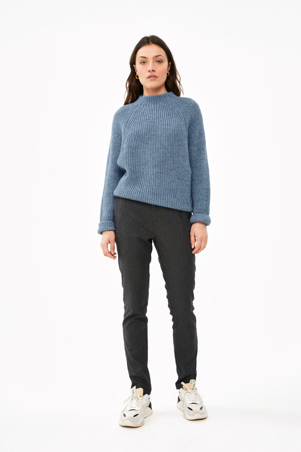 By-Bar - nina susi steel blue pullover