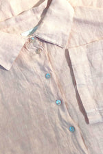 By-Bar - bodil pink blush linen blouse