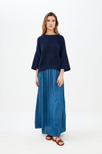 By-Bar - mayke pullover indigo blue