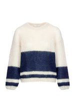 By-Bar - evi astro pullover blue knitwear