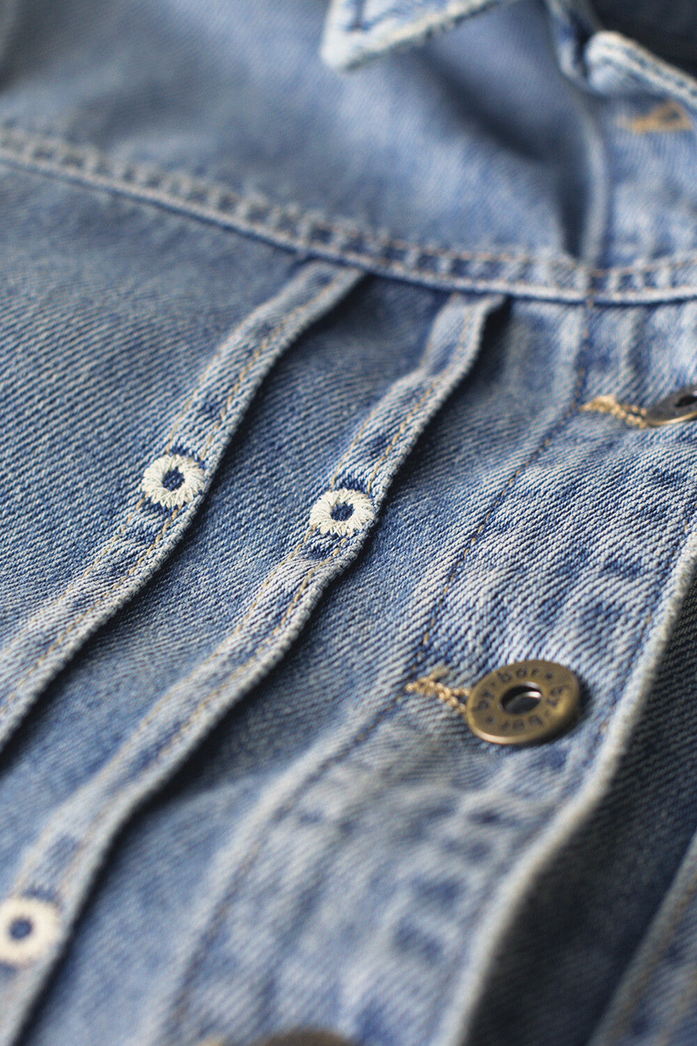 By-Bar - smile denim jeans jacket