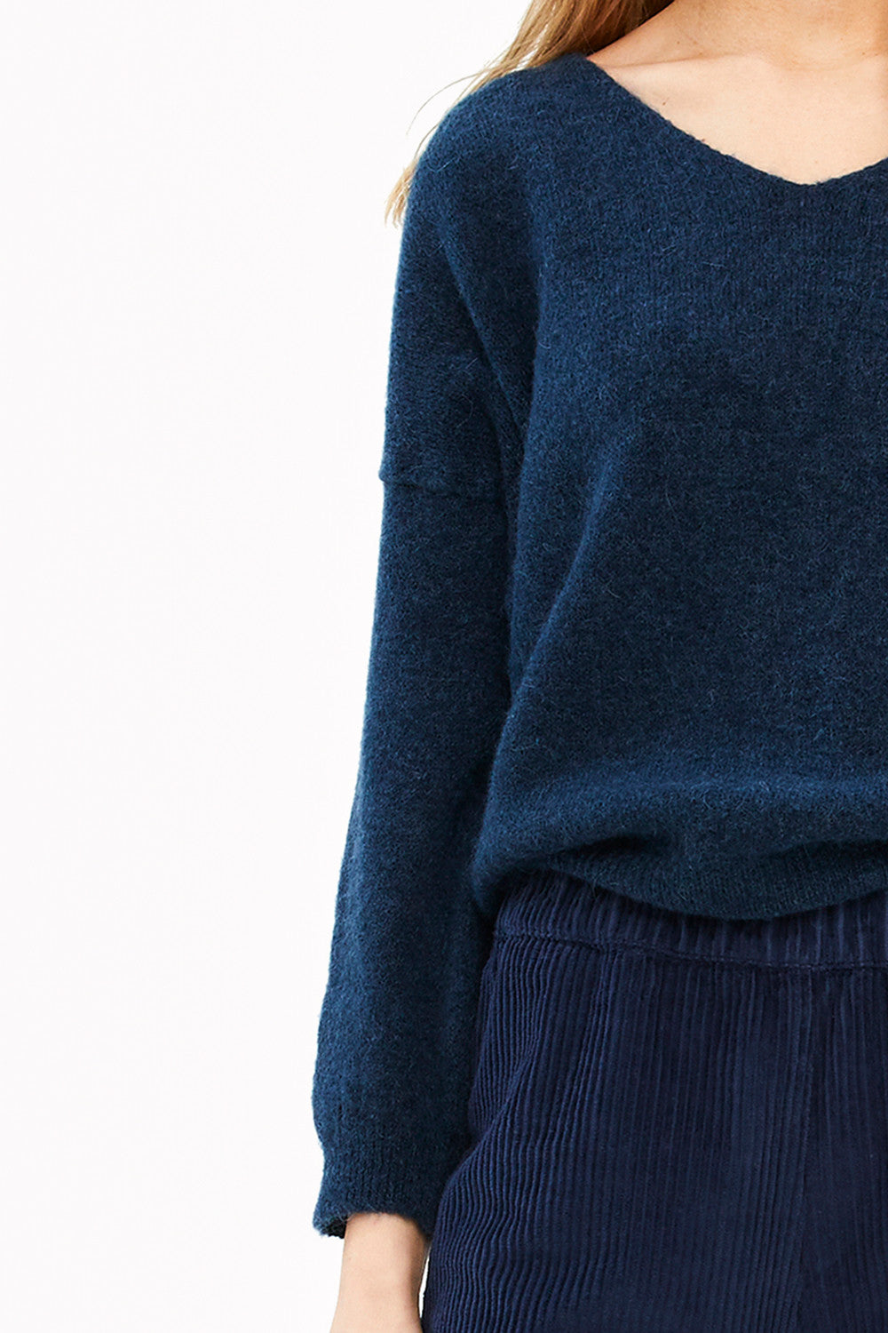 By Bar - blue sofie pullover
