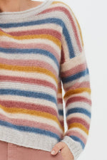 By-Bar - iris stripe pullover multi