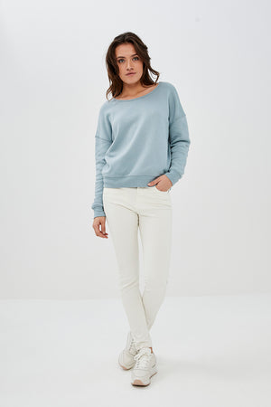 By-Bar - mette pant off white