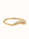 Céline Daoust - little crown diamonds ring