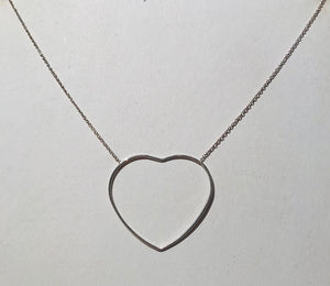 SAM&CEL - silver heart necklace