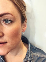 SAM&CEL - goldplated creoles zirconium