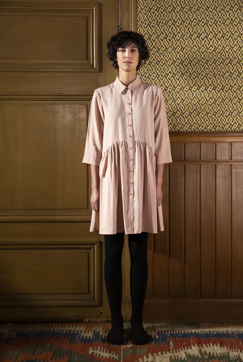 FAM The Label - Cece pink dress