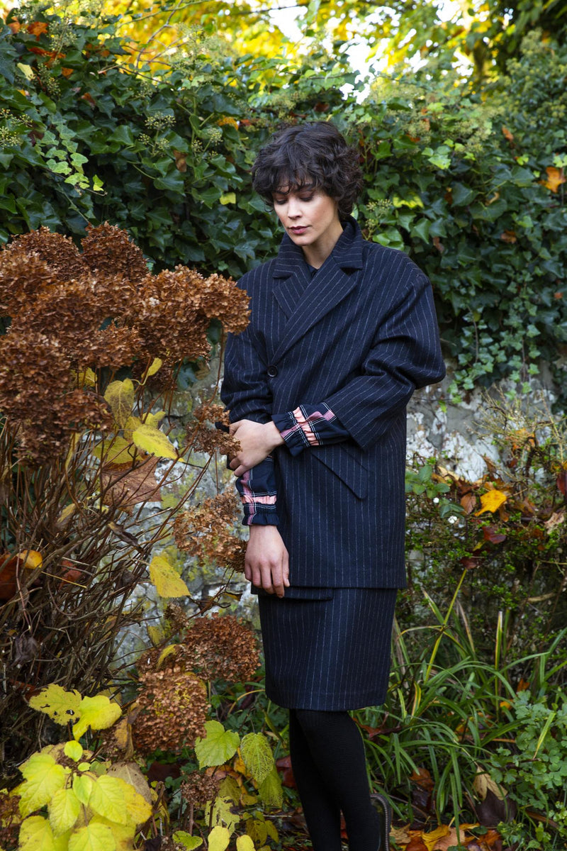 FAM The Label - Malin pinstripe jacket – Subtiel