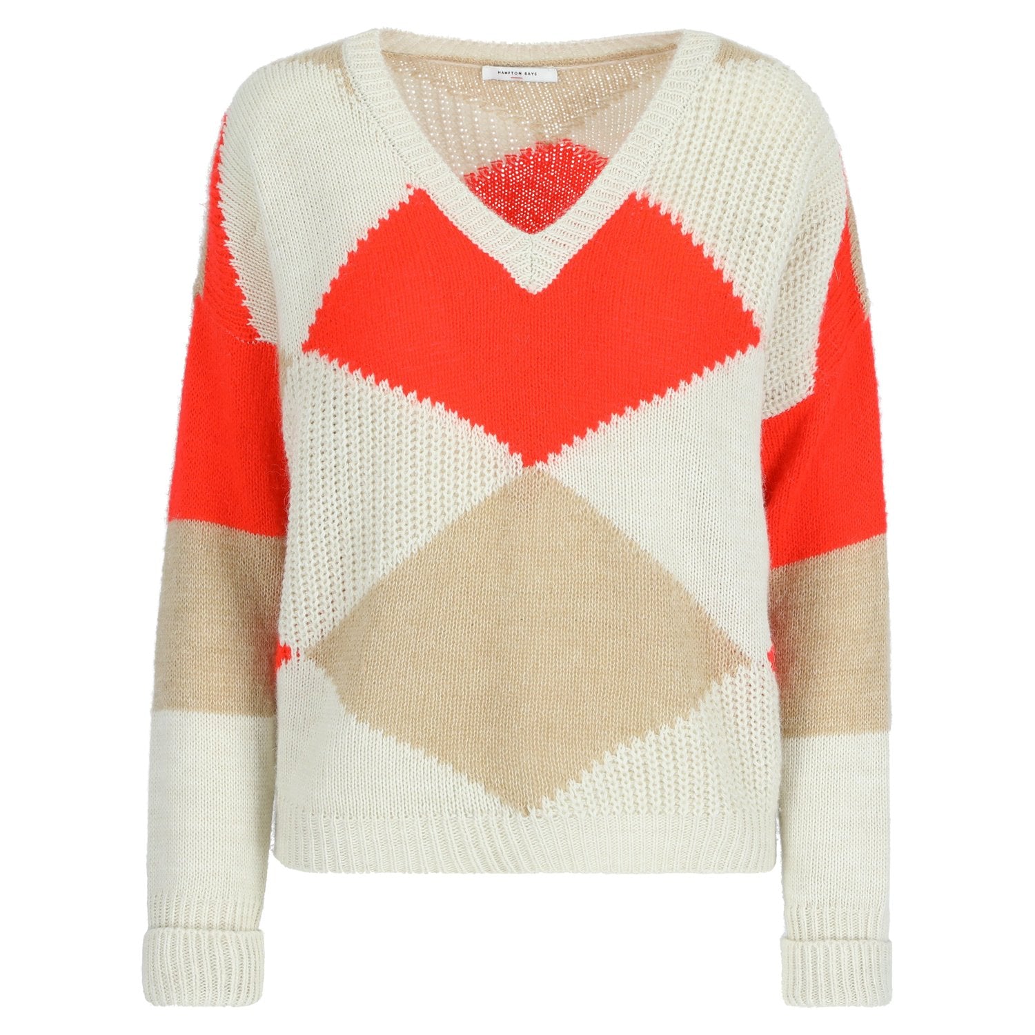 Hampton Bays - cubic knitwear sweater