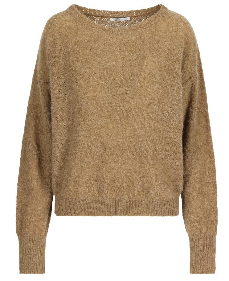 Hampton Bays - knitwear pull trace brown sugar