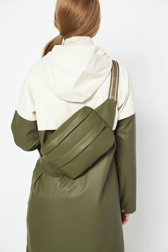 Ilse Jacobsen - army green belt bag