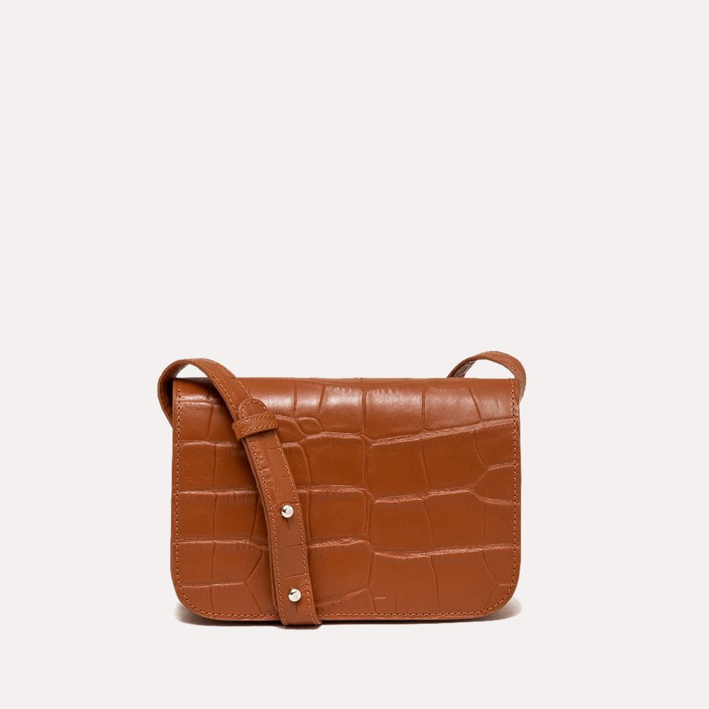 Lies Mertens - cmmc mini cognac croco