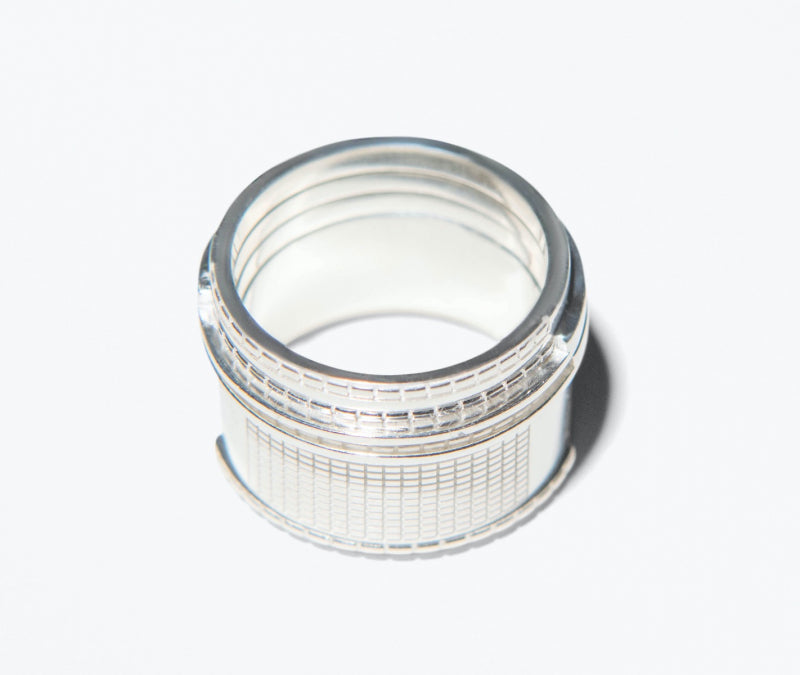 Lore Van Keer - Icons brut ring 03 silver