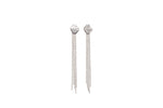 Lore Van Keer - icons enfold earring 08 silver