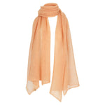 Made By Vest - Hortensia peach scarf/poncho