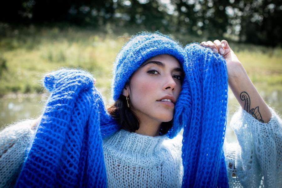 Made By Vest - lenna beanie cobalt blue