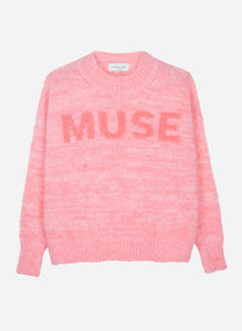 Maison Anje - Lamuse coral pink fluo knitwear