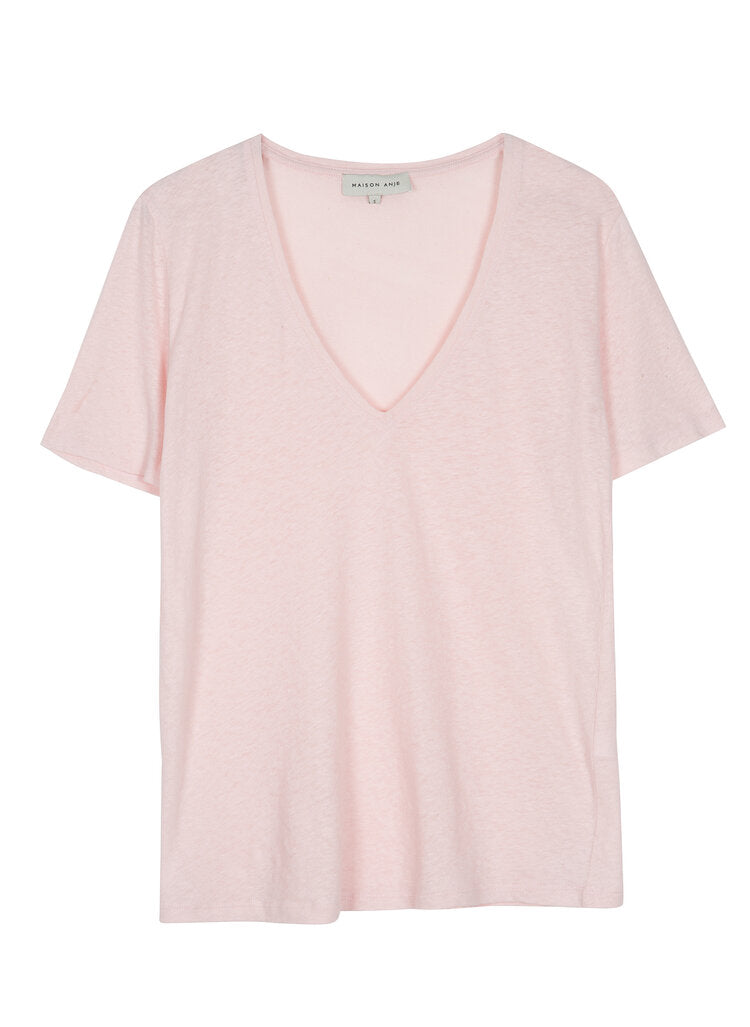 Maison Anje - daisy blossom pink T-shirt