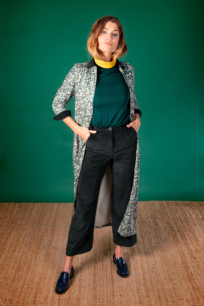 Mon Col Anvers - Fortuna dress leopard