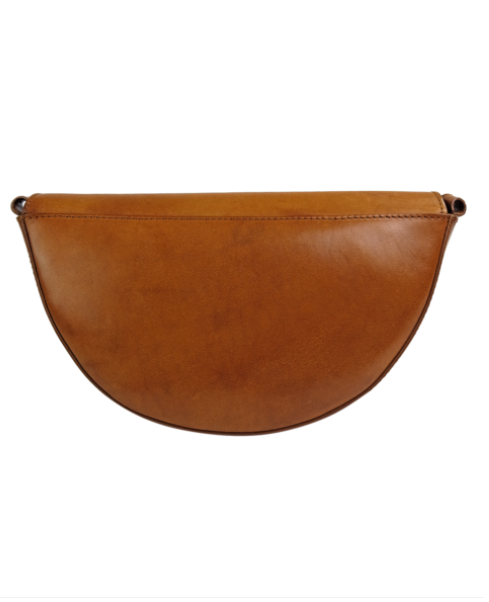 O My Bag - laura half moon leather bag, 2 straps