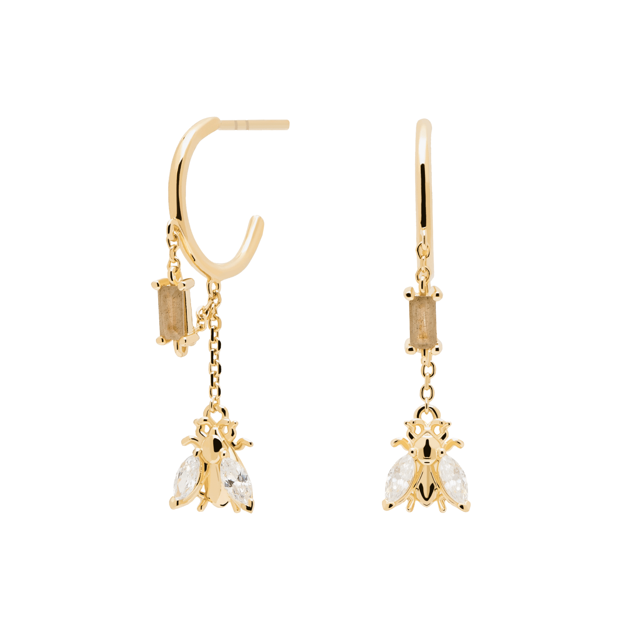 PDPAOLA - Breeze gold earrings AR01-315-U zaza collection
