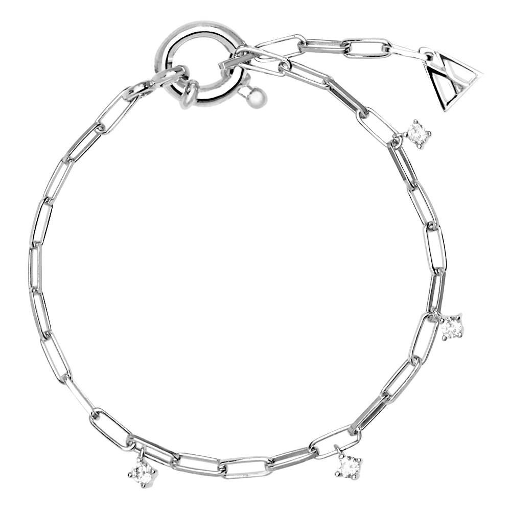 Gina silver bracelet