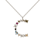 PDPAOLA - Letter C silver necklace CO02-098-U