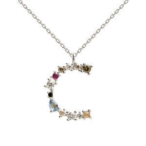 PDPAOLA - Letter C silver necklace CO02-098-U