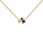 PDPAOLA - Lime blush gold necklace CO01-177-U Atelier collection