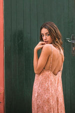 Poppy Field the label - baga pink maxi dress dancer blush