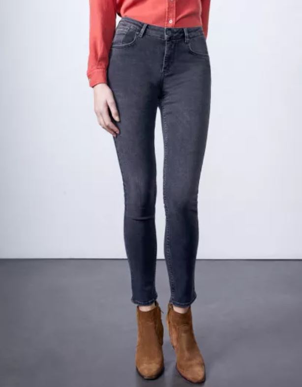 Reiko - skinny dark grey nelly jeans BL13