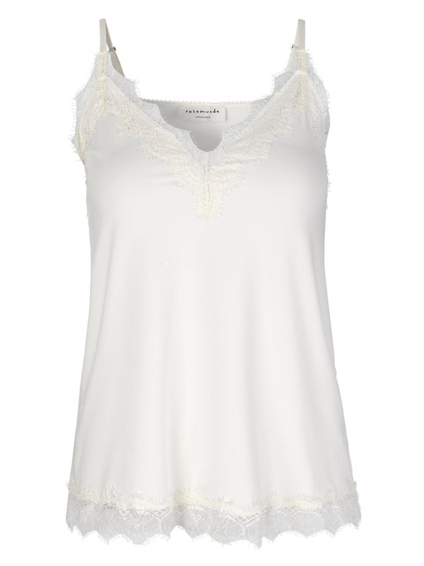 Rosemunde - strap top with elegant lace