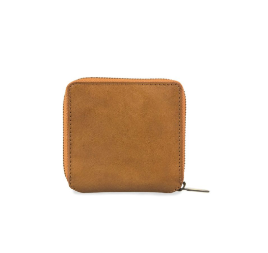 O My Bag - Sonny Square Wallet - Cognac Stromboli Leather