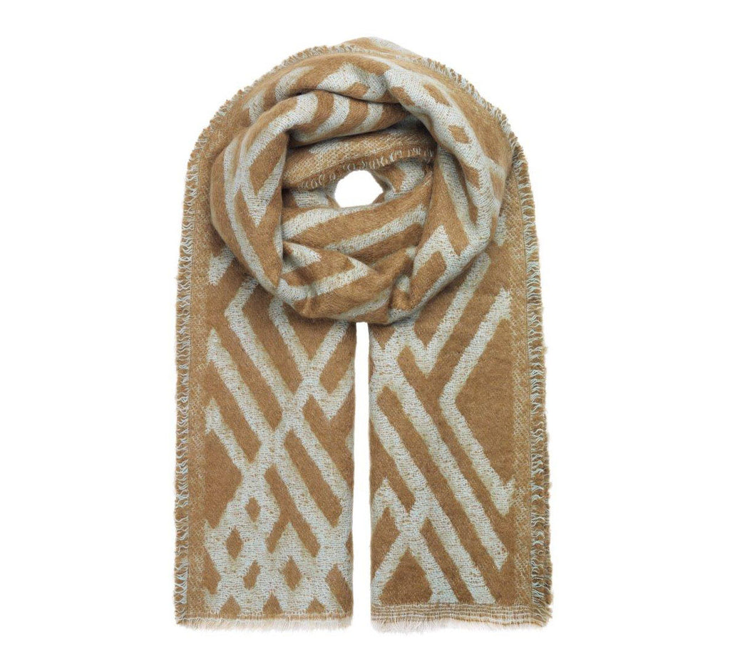 Unmade comfort khaki scarf 