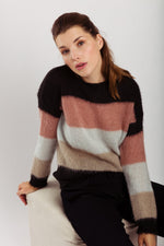 Wearable Stories - hazel pink knitwear pull