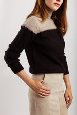 Wearable Stories - Lydia black knitwear pull