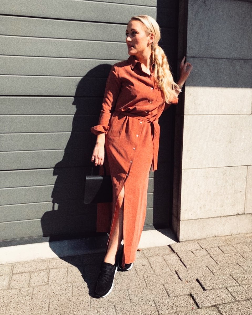 Wearable Stories - abby gingerbread dress