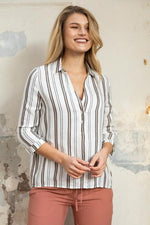 Wearable Stories - nina striped shirt