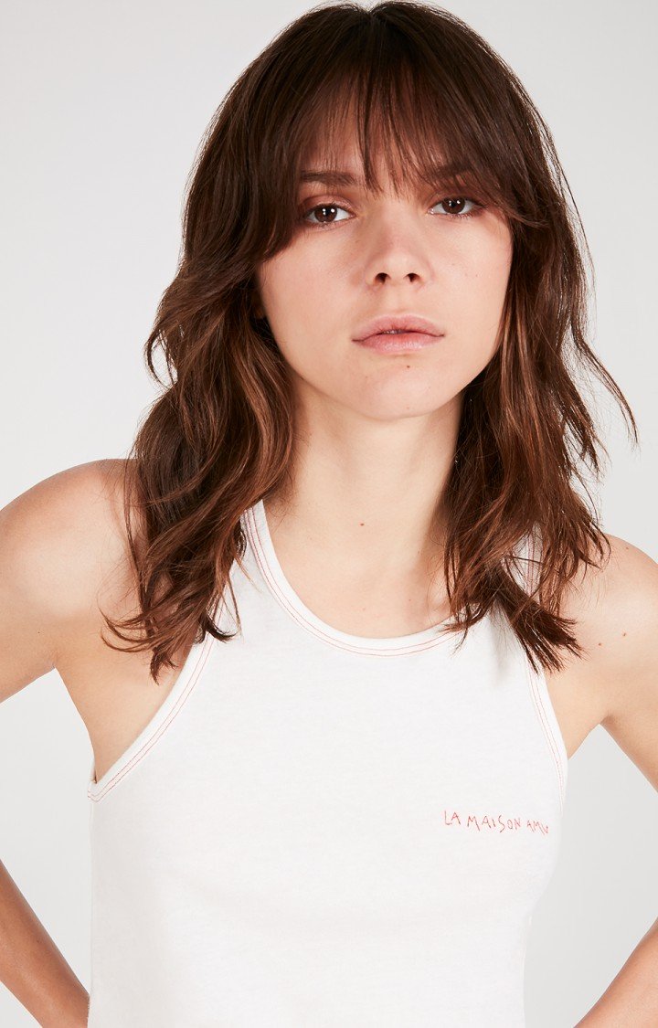 American Vintage white tanktop bipcat