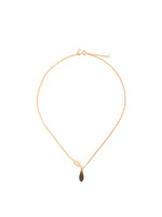 Wouters & Hendrix - a wild original! chain detail and smokey quartz necklace