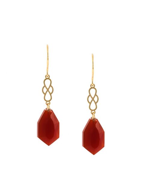 Wouters & Hendrix - my favourite red agate earrings